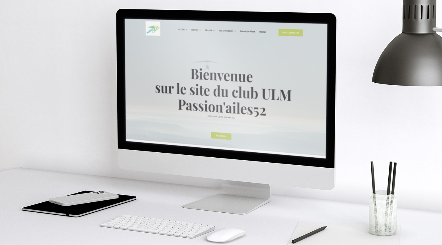 Création Site Association ULM