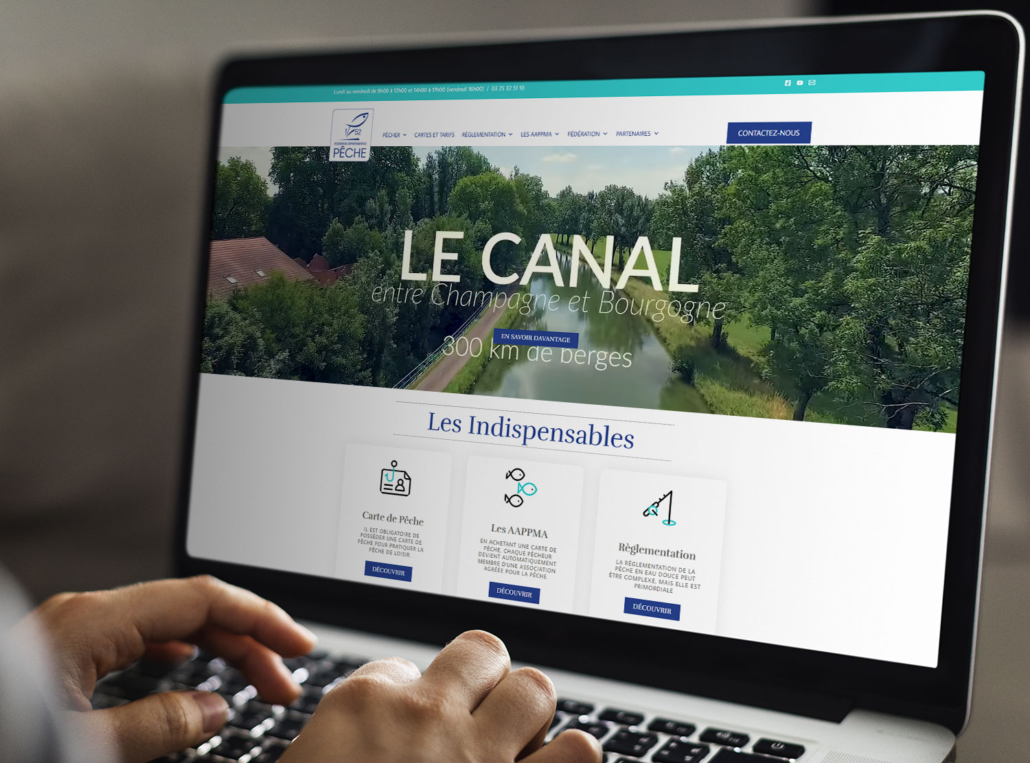 Site Internet de la Fédération de Pêche de Haute-Marne